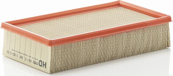 Mann-Filter C 26 110/1 - Повітряний фільтр autocars.com.ua