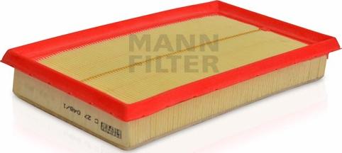 Mann-Filter C 27 046/1 - Повітряний фільтр autocars.com.ua