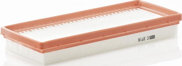 Mann-Filter C 2716 - Повітряний фільтр autocars.com.ua