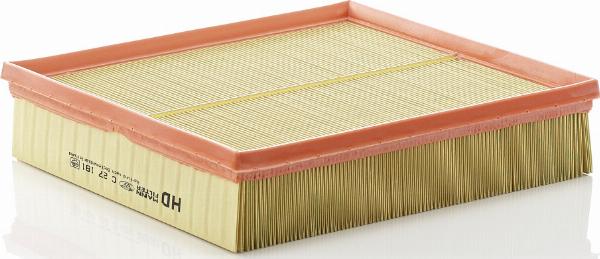 Mann-Filter C 27 181 - Повітряний фільтр autocars.com.ua