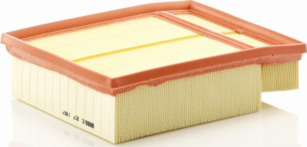 Mann-Filter C 27 187 - Повітряний фільтр autocars.com.ua
