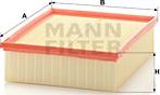 Mann-Filter C 27 192/1 - Повітряний фільтр autocars.com.ua