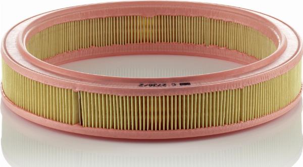 Mann-Filter C 2736/2 - Повітряний фільтр autocars.com.ua