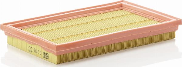 Mann-Filter C 2748 - Повітряний фільтр autocars.com.ua