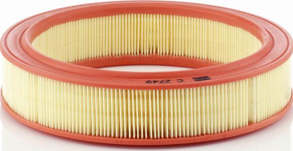 Mann-Filter C 2749 - Повітряний фільтр autocars.com.ua