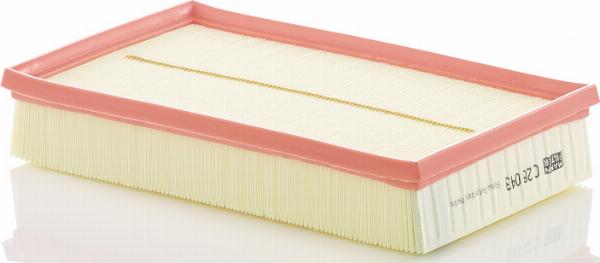 Mann-Filter C 28 043 - Повітряний фільтр autocars.com.ua
