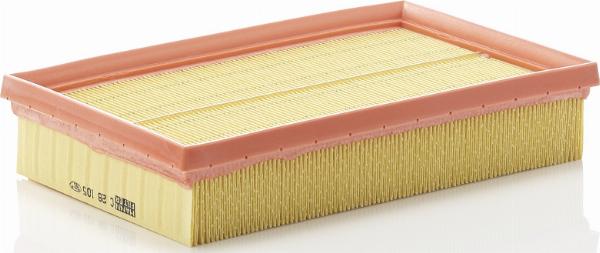 Mann-Filter C 28 105 - Повітряний фільтр autocars.com.ua