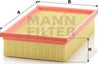 Mann-Filter C 29 144 - Повітряний фільтр autocars.com.ua