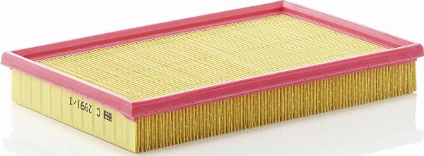 Mann-Filter C 2991/1 - Повітряний фільтр autocars.com.ua