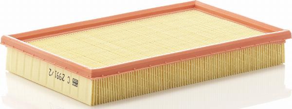 Mann-Filter C 2991/2 - Повітряний фільтр autocars.com.ua