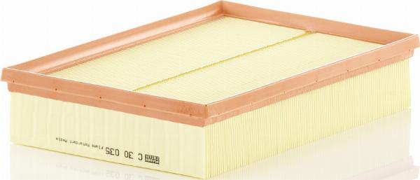 Mann-Filter C 30 035 - Повітряний фільтр autocars.com.ua