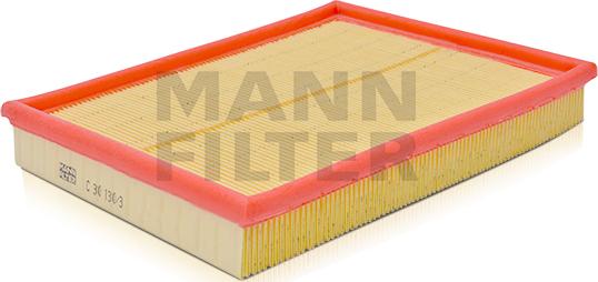 Mann-Filter C 30 130/3 - Воздушный фильтр autodnr.net