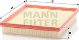 Mann-Filter C 30 130 - Воздушный фильтр autodnr.net