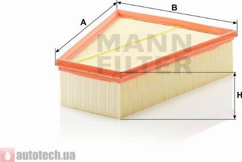 Mann-Filter C 30 161/1 - Повітряний фільтр autocars.com.ua