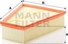 Mann-Filter C 30 161 - Воздушный фильтр avtokuzovplus.com.ua