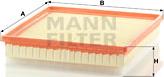 Mann-Filter C 30 163 - Повітряний фільтр autocars.com.ua