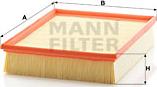 Mann-Filter C 30 195 - Воздушный фильтр autodnr.net