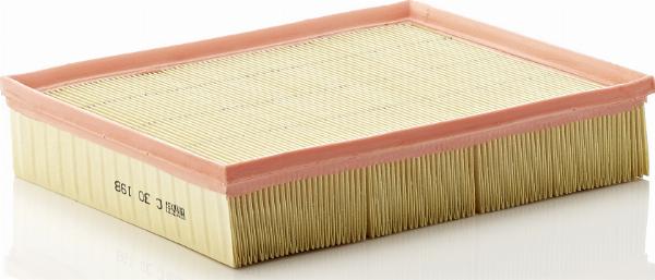 Mann-Filter C 30 198 - Повітряний фільтр autocars.com.ua