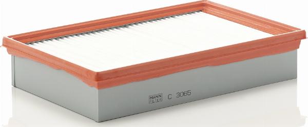 Mann-Filter C 3065 - Повітряний фільтр autocars.com.ua
