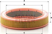 Mann-Filter C 3082 - Повітряний фільтр autocars.com.ua