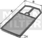 Mann-Filter C 3087/1 - Воздушный фильтр autodnr.net