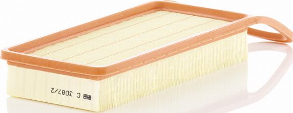 Mann-Filter C 3087/2 - Повітряний фільтр autocars.com.ua