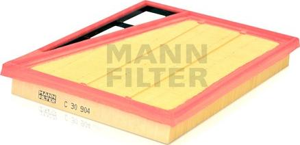Mann-Filter C 30 904 - Повітряний фільтр autocars.com.ua