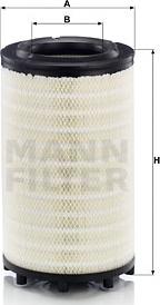 Mann-Filter C 31 017 - Повітряний фільтр autocars.com.ua