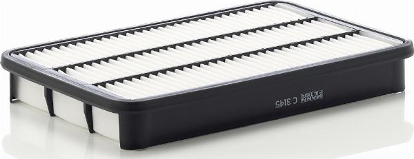 Mann-Filter C 3145 - Повітряний фільтр autocars.com.ua