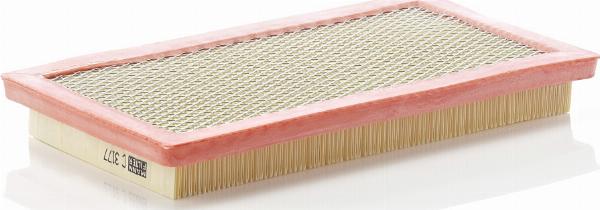 Mann-Filter C 3177 - Повітряний фільтр autocars.com.ua