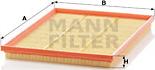 Mann-Filter C 3178 - Воздушный фильтр autodnr.net