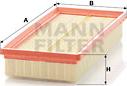 Mann-Filter C 32 108 - Воздушный фильтр avtokuzovplus.com.ua