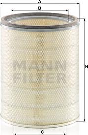 Mann-Filter C 32 1160/1 - Повітряний фільтр autocars.com.ua