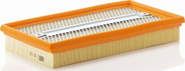 Mann-Filter C 33 125 - Повітряний фільтр autocars.com.ua
