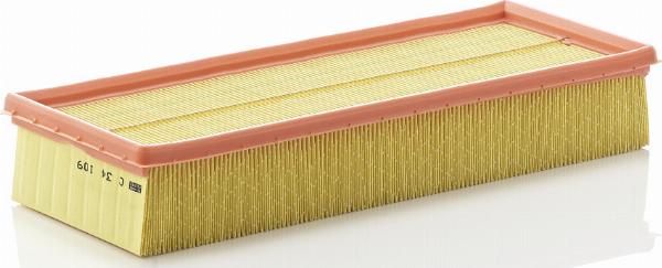 Mann-Filter C 34 109 - Повітряний фільтр autocars.com.ua