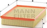 Mann-Filter C 34 200 - Повітряний фільтр autocars.com.ua