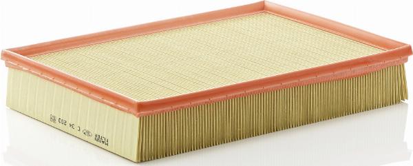 Mann-Filter C 34 200 - Повітряний фільтр autocars.com.ua