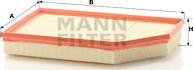 Mann-Filter C 35 177 - Повітряний фільтр autocars.com.ua