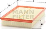 Mann-Filter C 36 188/1 - Воздушный фильтр avtokuzovplus.com.ua