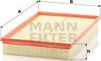Mann-Filter C 36 188 - Воздушный фильтр autodnr.net