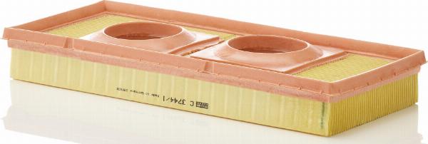 Mann-Filter C 3744/1 - Повітряний фільтр autocars.com.ua