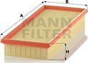 Mann-Filter C 39 160/1 - Воздушный фильтр autodnr.net