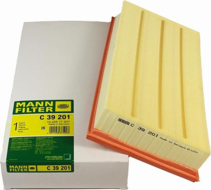 Mann-Filter C 39 201 - Воздушный фильтр avtokuzovplus.com.ua