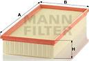 Mann-Filter C 39 219 - Воздушный фильтр autodnr.net