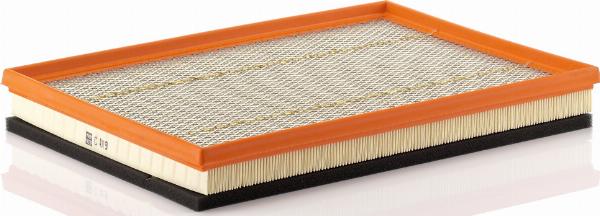 Mann-Filter C 4019 - Повітряний фільтр autocars.com.ua