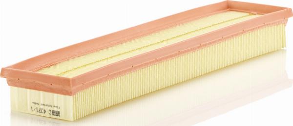 Mann-Filter C 4371/1 - Повітряний фільтр autocars.com.ua