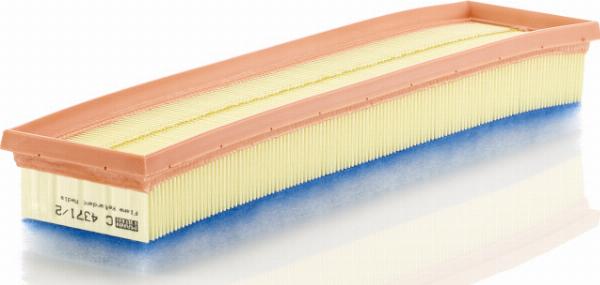 Mann-Filter C 4371/2 - Повітряний фільтр autocars.com.ua