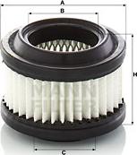 Mann-Filter C6006 - Фільтр, система вентиляції картера autocars.com.ua