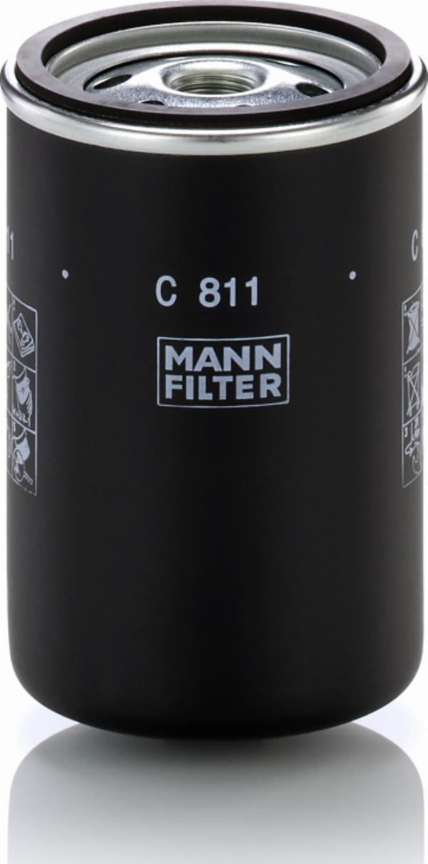 Mann-Filter C 811 - Повітряний фільтр autocars.com.ua
