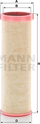 Mann-Filter CF 16 004 - Фільтр додаткового повітря autocars.com.ua